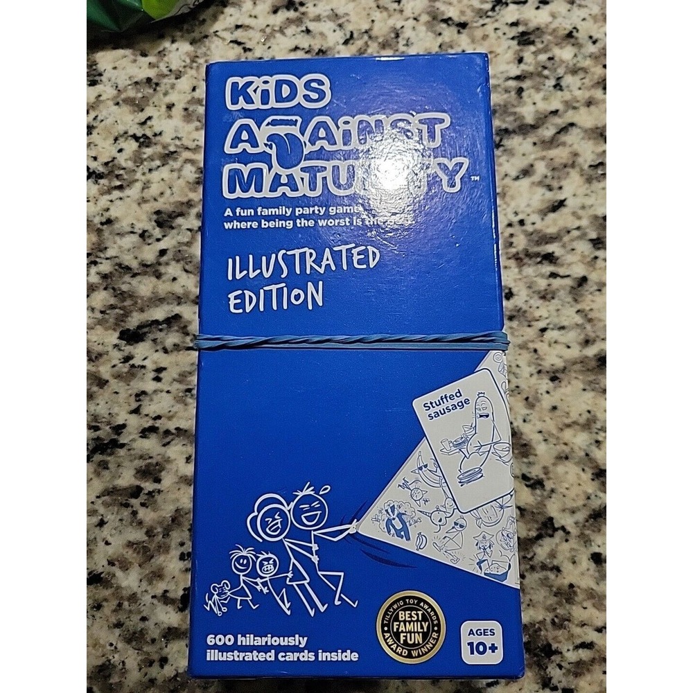 Kids Against Maturity Card Game Funny Family Question Answer Children‎ Cards